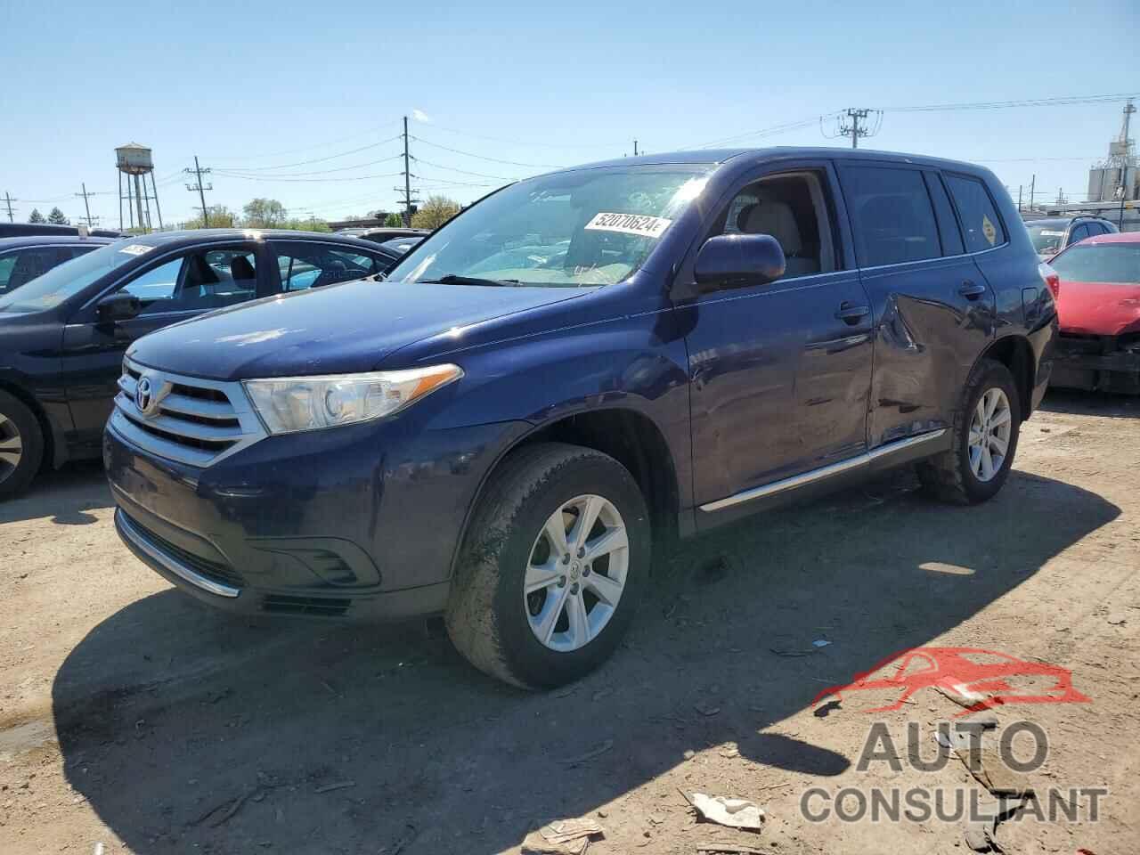 TOYOTA HIGHLANDER 2013 - 5TDBK3EHXDS181307