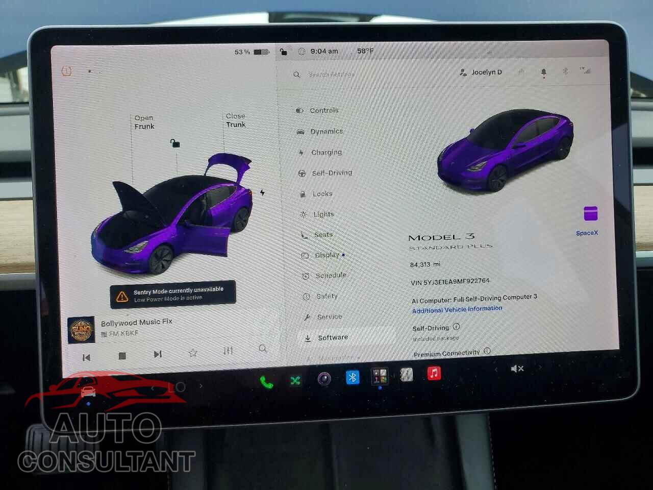 TESLA MODEL 3 2021 - 5YJ3E1EA9MF922764