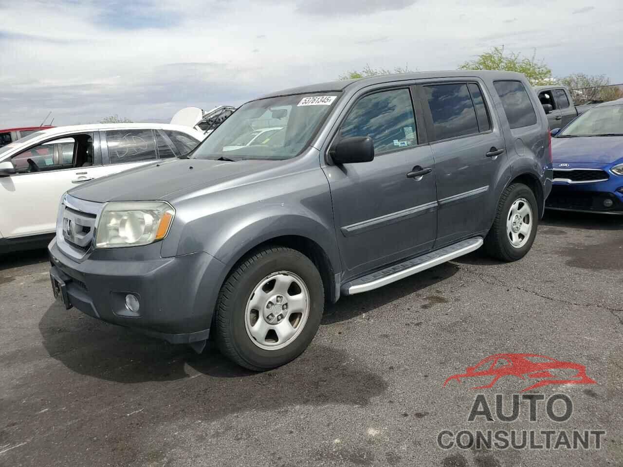 HONDA PILOT 2010 - 5FNYF3H23AB008427