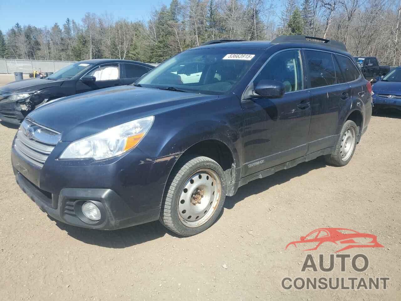 SUBARU OUTBACK 2014 - 4S4BRGMC4E3282821