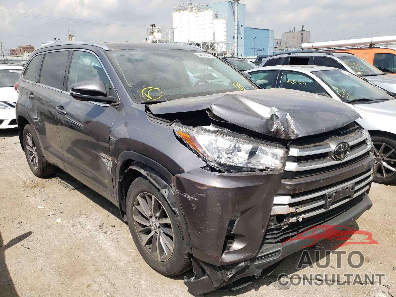 TOYOTA HIGHLANDER 2017 - 5TDJZRFH1HS439874