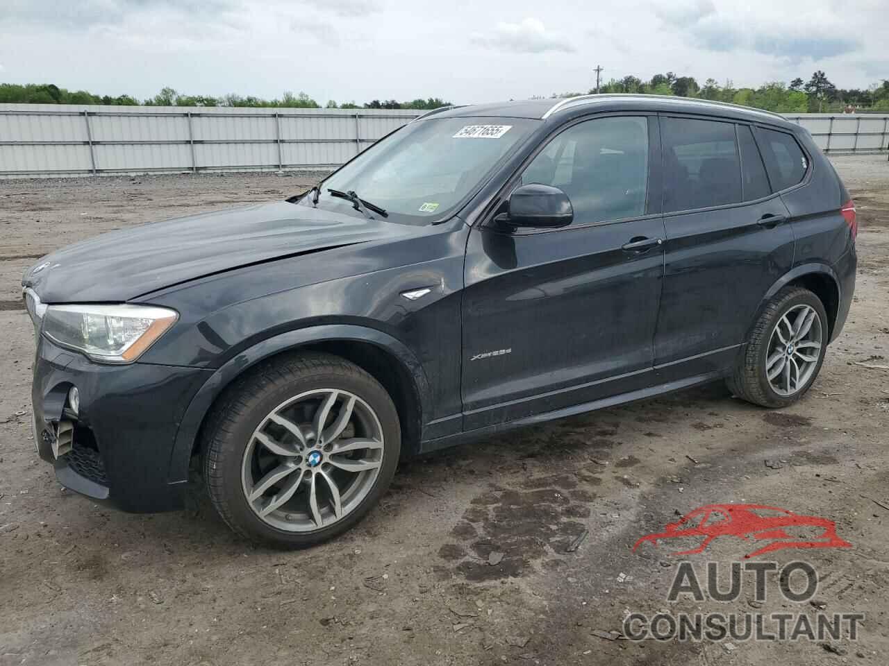 BMW X3 2016 - 5UXWY3C56G0F84038