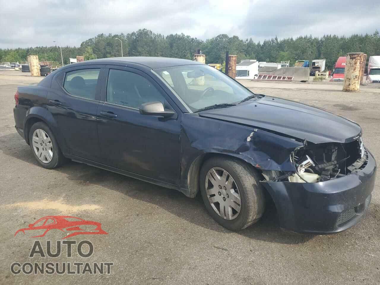 DODGE AVENGER 2012 - 1C3CDZAB3CN174887