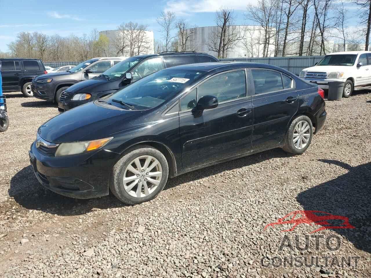 HONDA CIVIC 2012 - 19XFB2F90CE337706