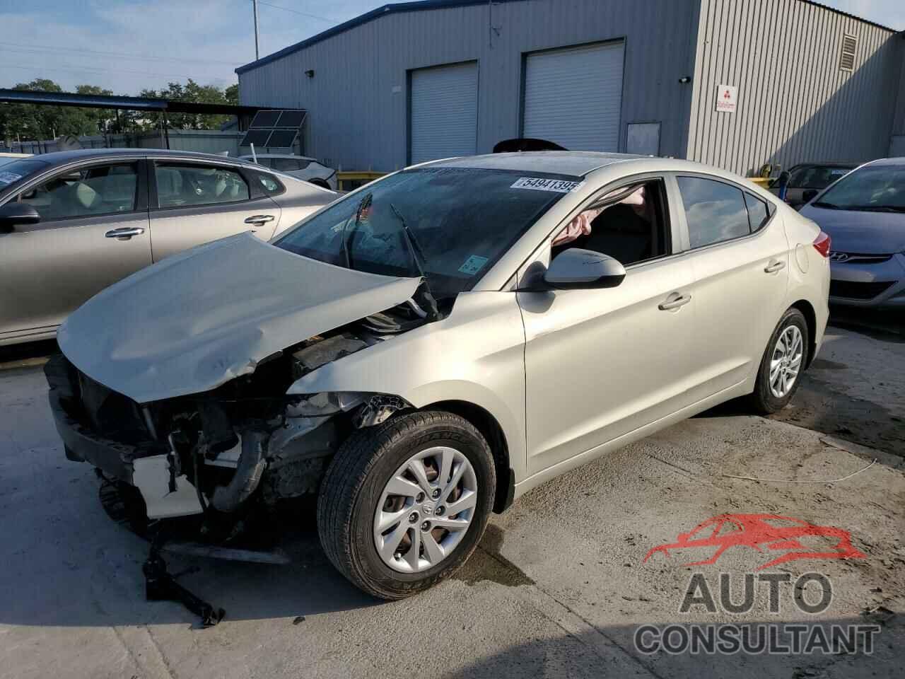 HYUNDAI ELANTRA 2017 - KMHD74LF3HU398518