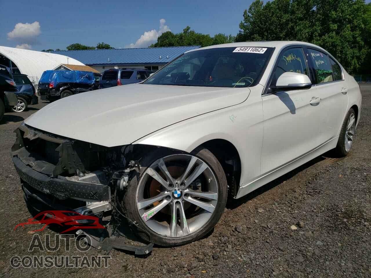 BMW 3 SERIES 2017 - WBA8D9C39HA011776