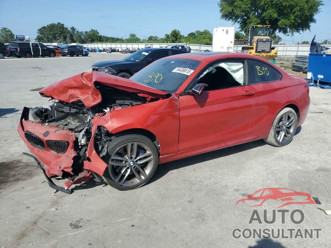 BMW 2 SERIES 2015 - WBA1F5C52FV257645