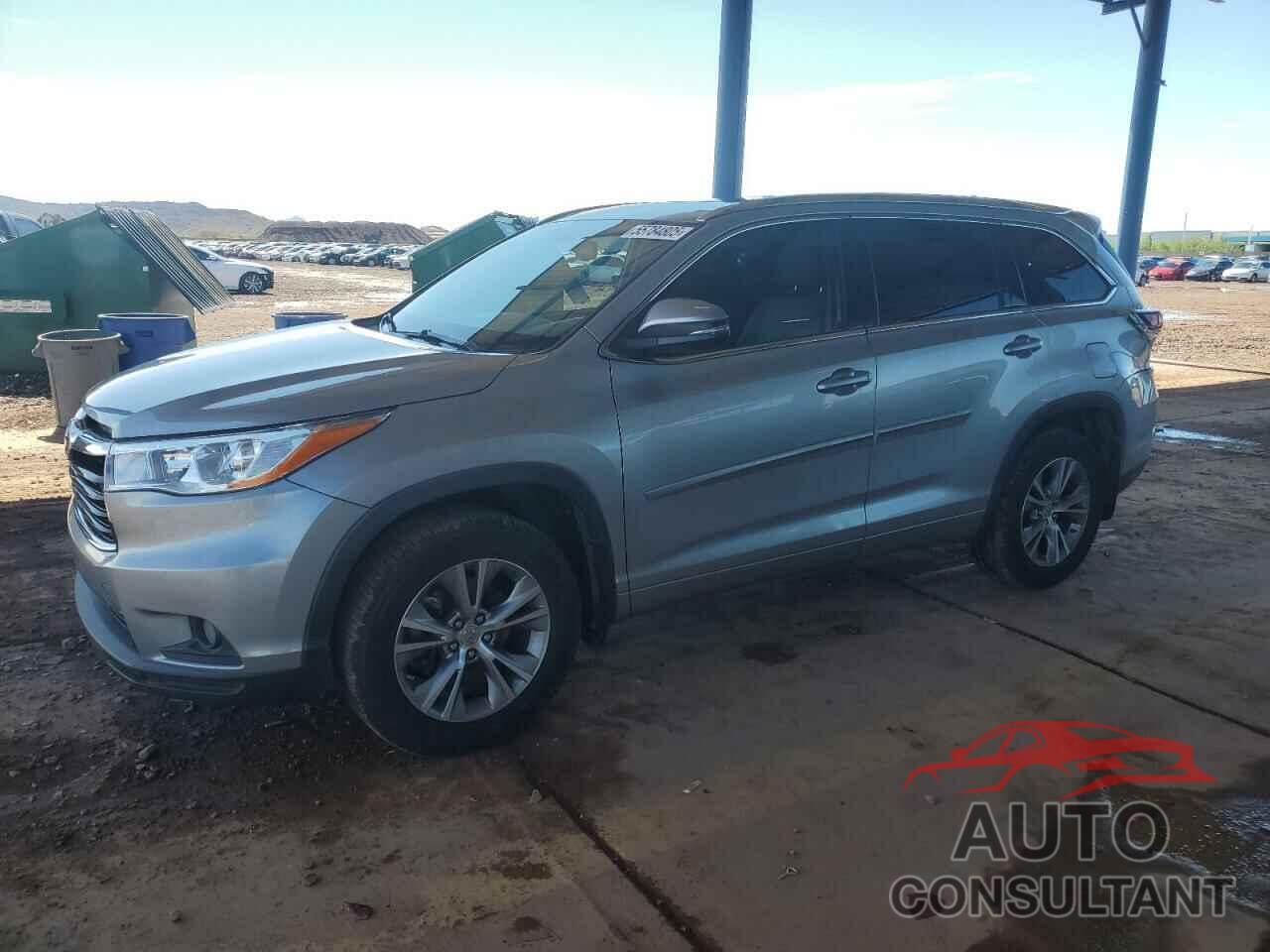 TOYOTA HIGHLANDER 2015 - 5TDJKRFH7FS116804