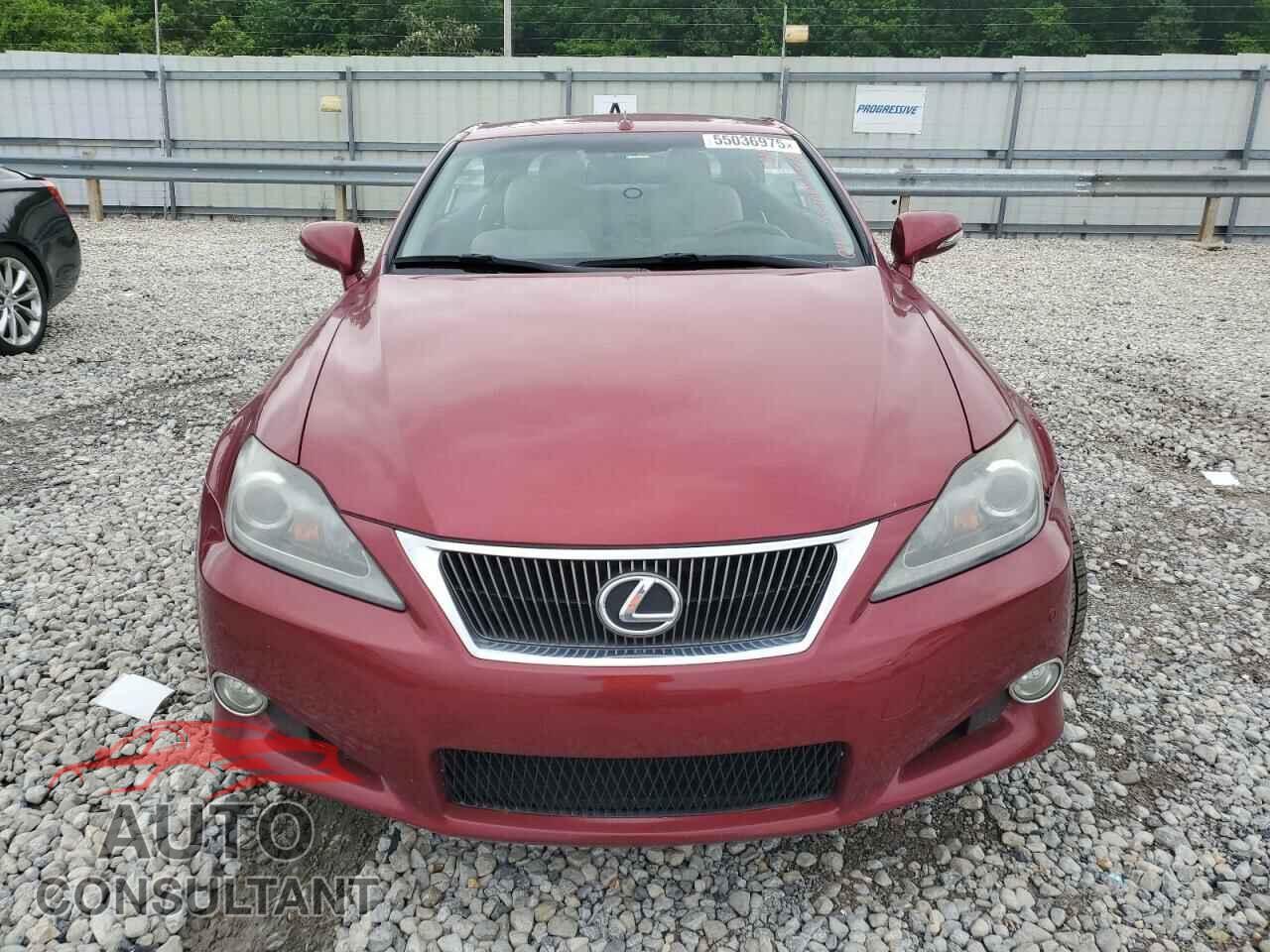 LEXUS IS 2011 - JTHFF2C21B2520084