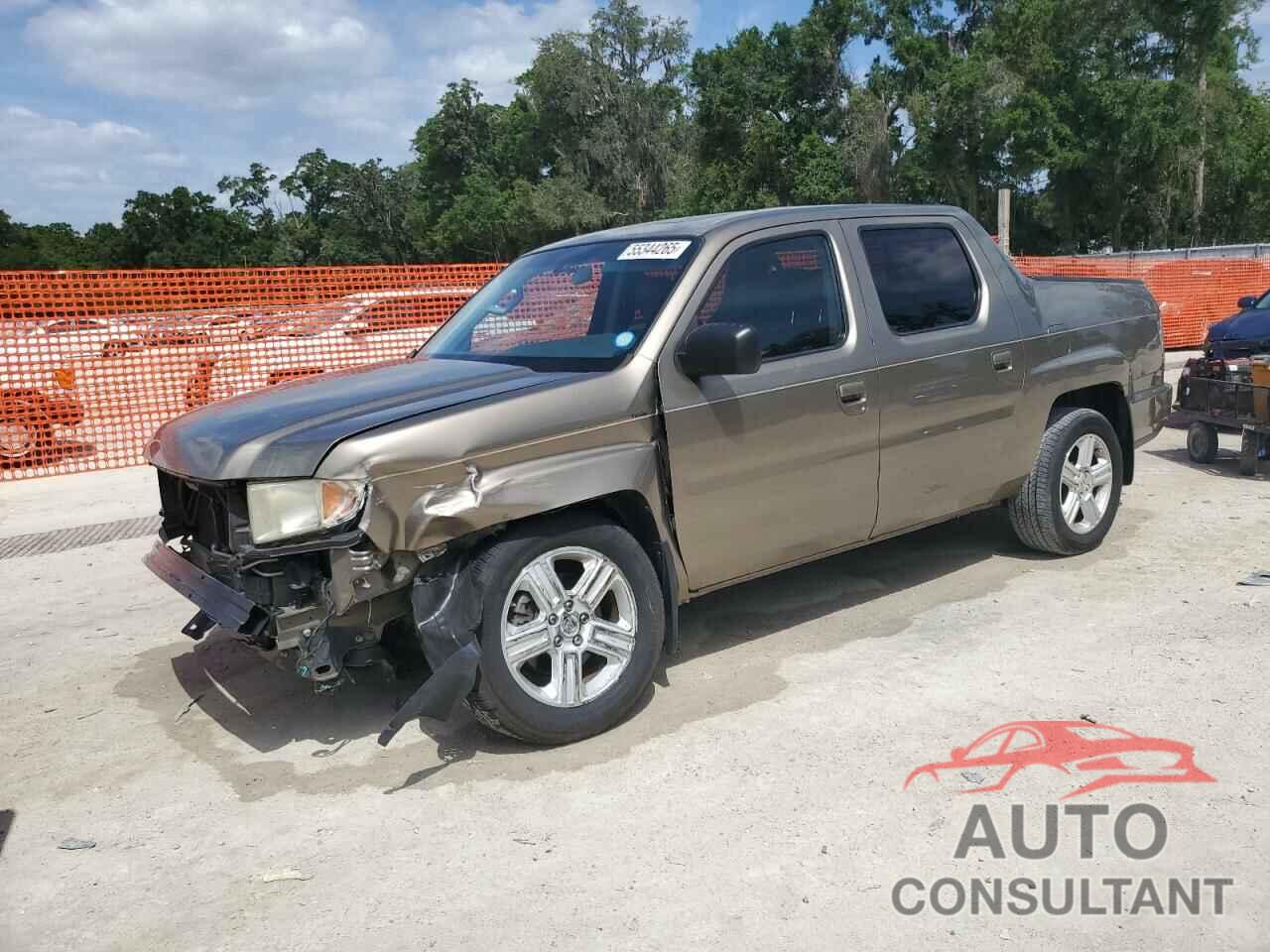 HONDA RIDGELINE 2009 - 2HJYK16549H501306