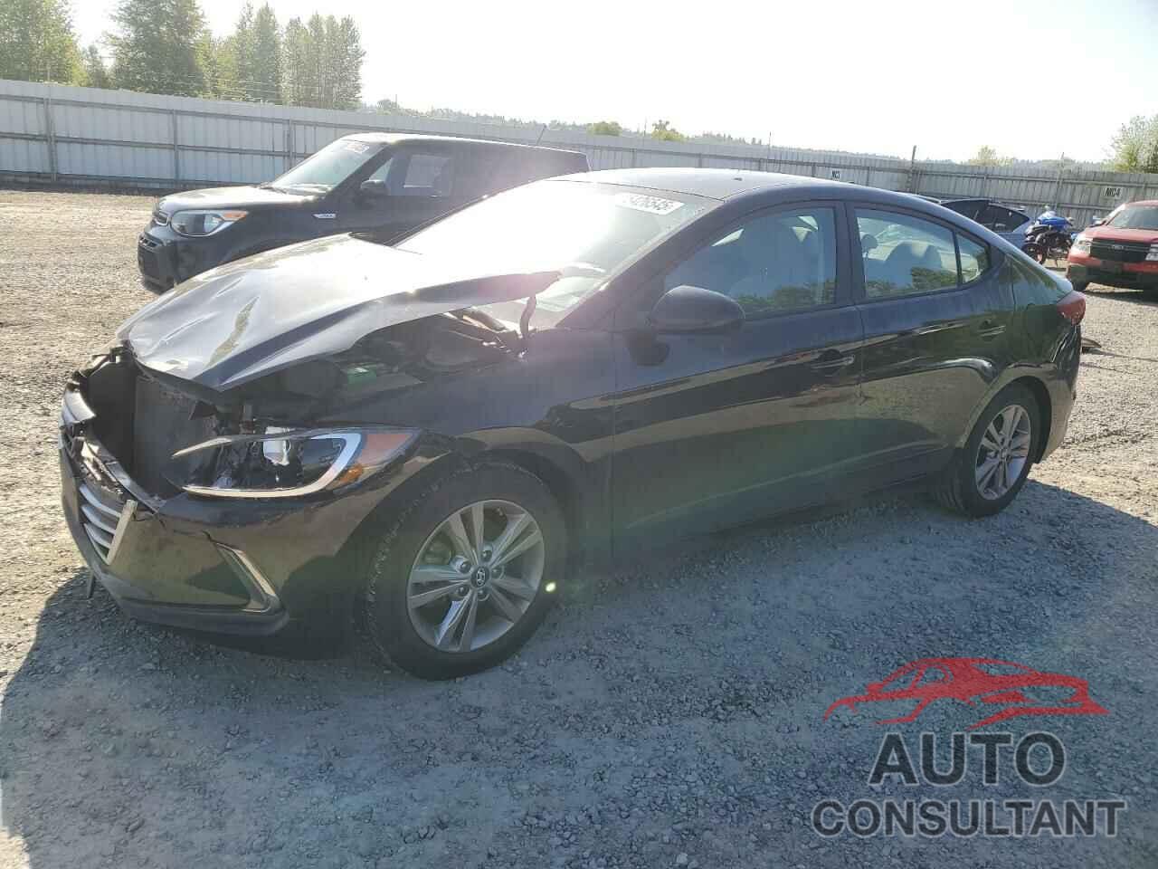 HYUNDAI ELANTRA 2017 - KMHD84LF9HU223980