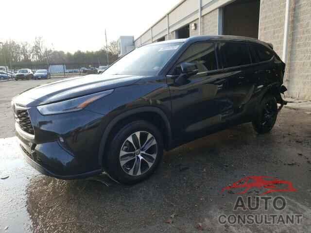 TOYOTA HIGHLANDER 2021 - 5TDGZRAH6MS040664