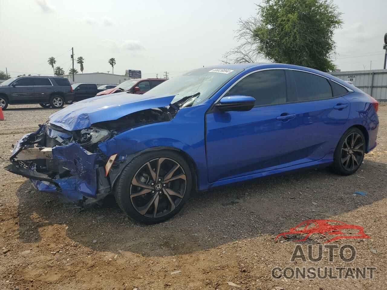 HONDA CIVIC 2019 - 2HGFC2F84KH504187