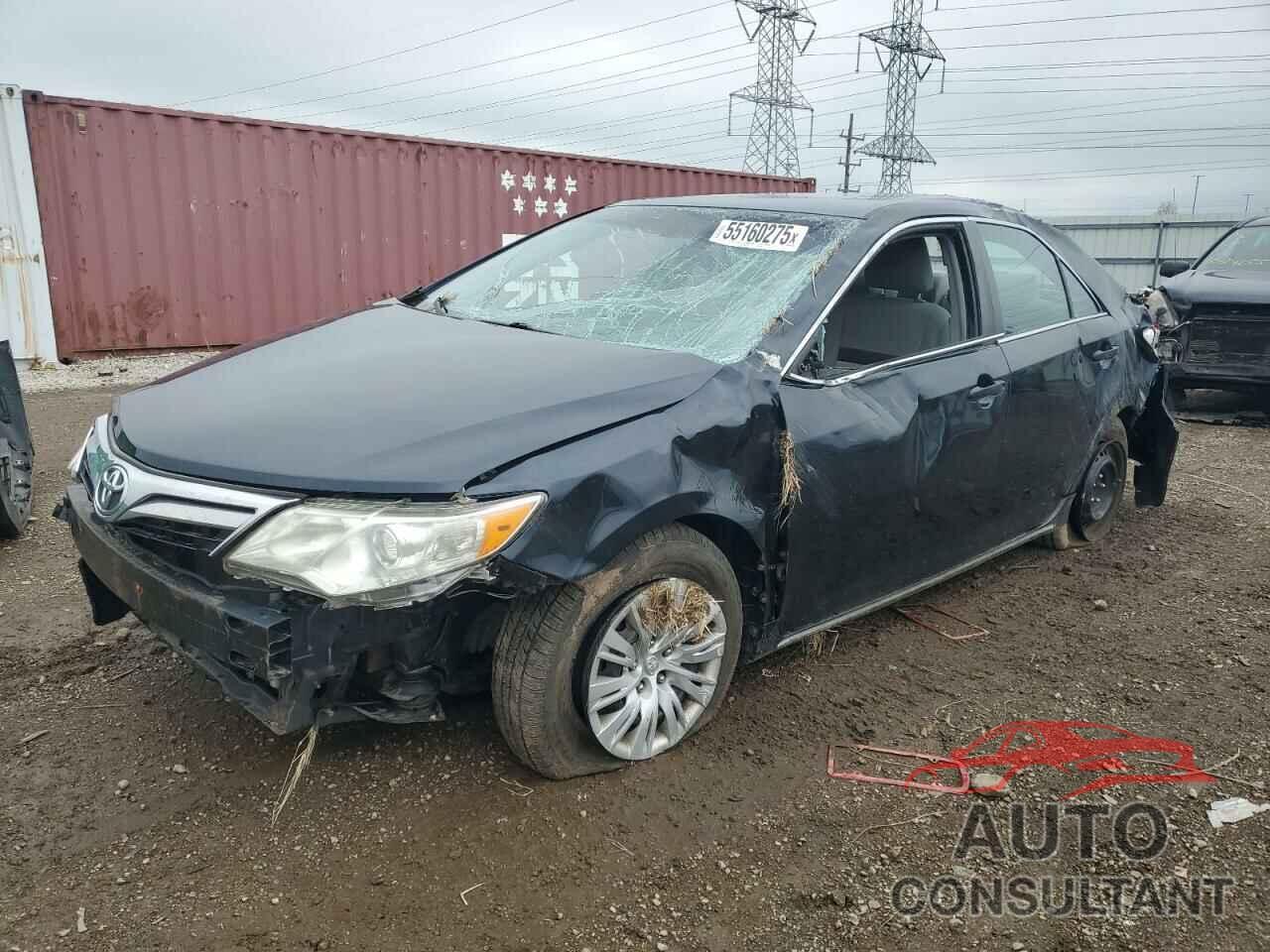 TOYOTA CAMRY 2012 - 4T4BF1FKXCR169821
