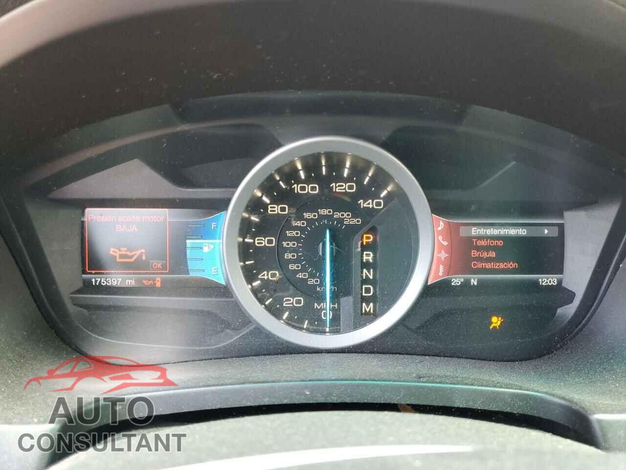 FORD EXPLORER 2012 - 1FMHK8D89CGA50219