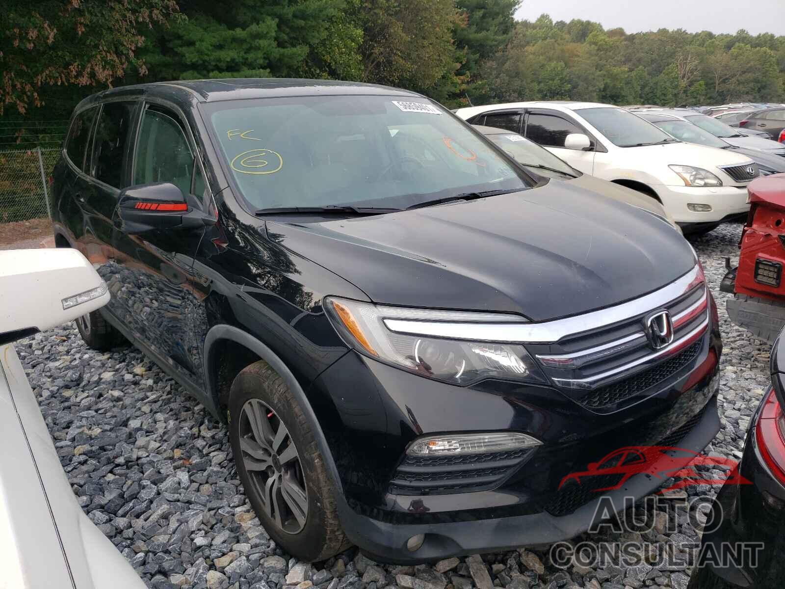 HONDA PILOT 2017 - 5FNYF6H50HB039589