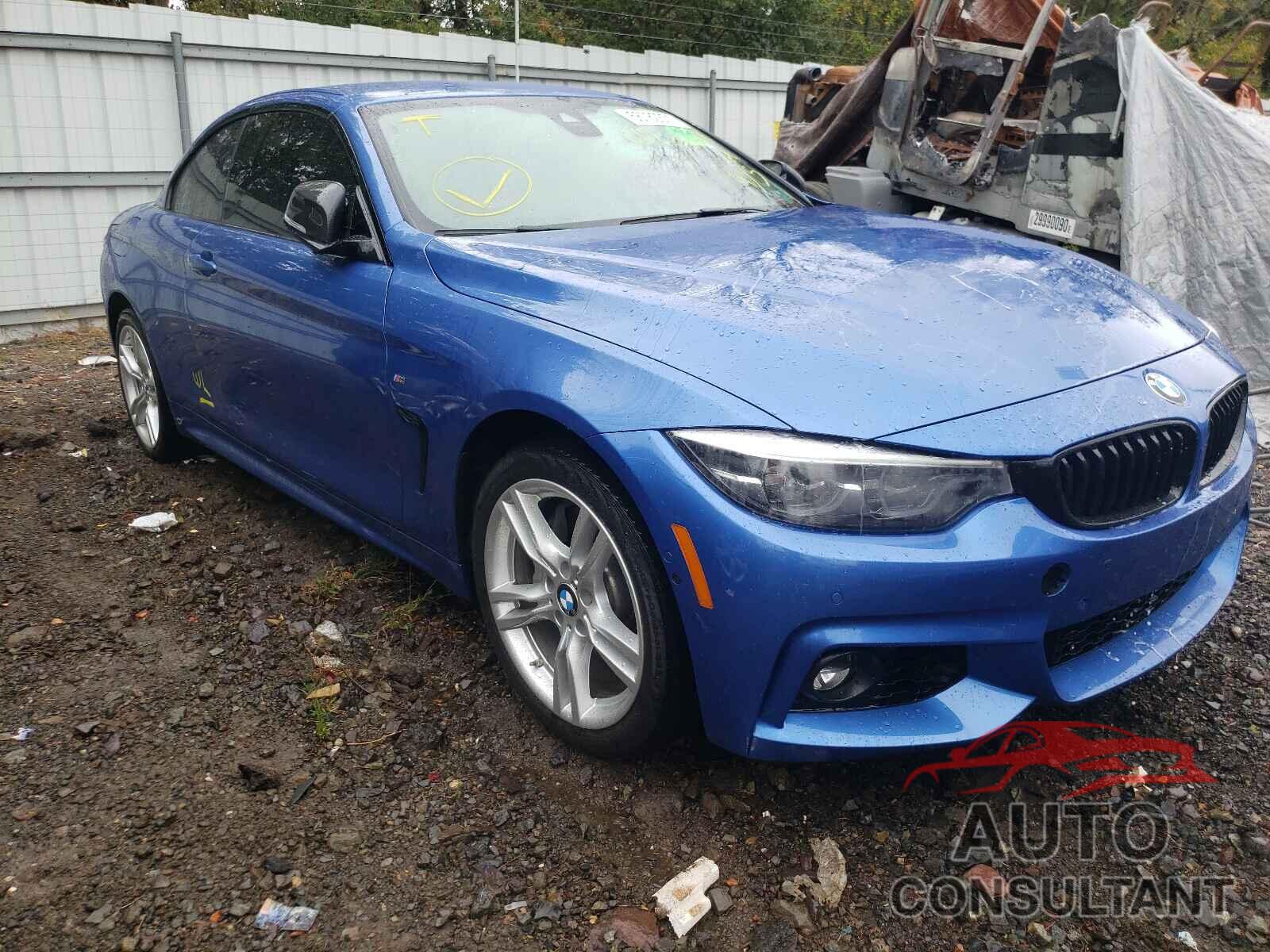 BMW 4 SERIES 2019 - WBA4Z7C50KEF55303