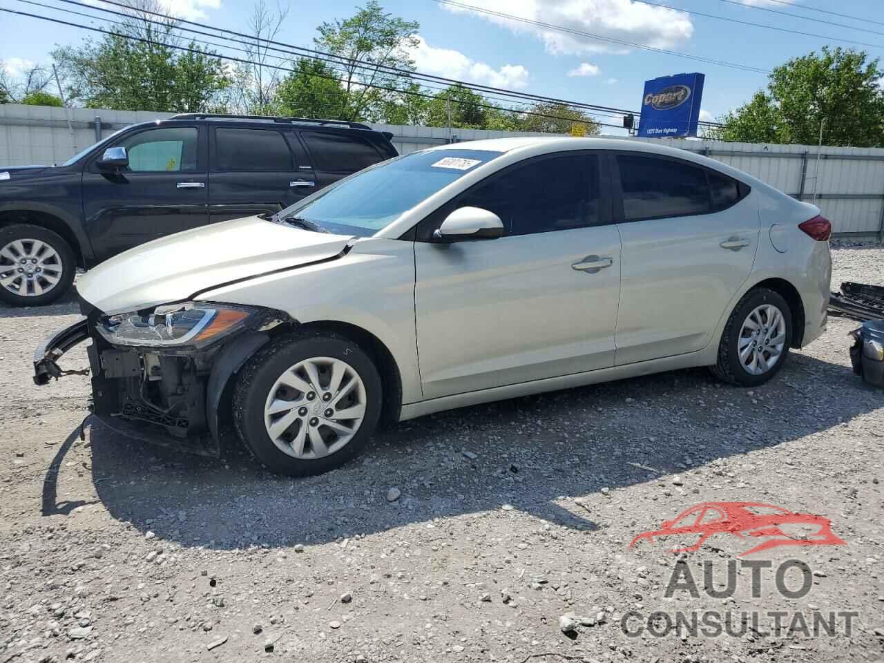 HYUNDAI ELANTRA 2017 - KMHD74LF9HU100781