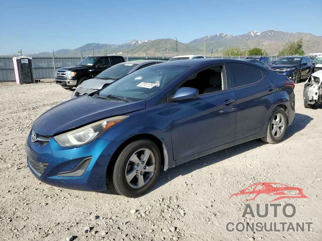 HYUNDAI ELANTRA 2014 - KMHDH4AE4EU190781