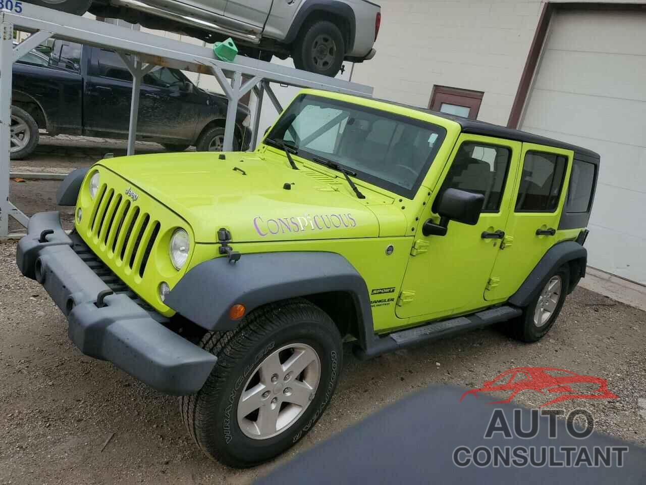 JEEP WRANGLER 2017 - 1C4BJWDG6HL533190