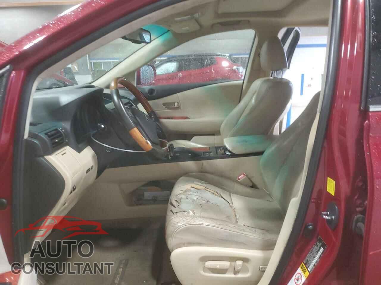 LEXUS RX350 2011 - 2T2BK1BA2BC085734