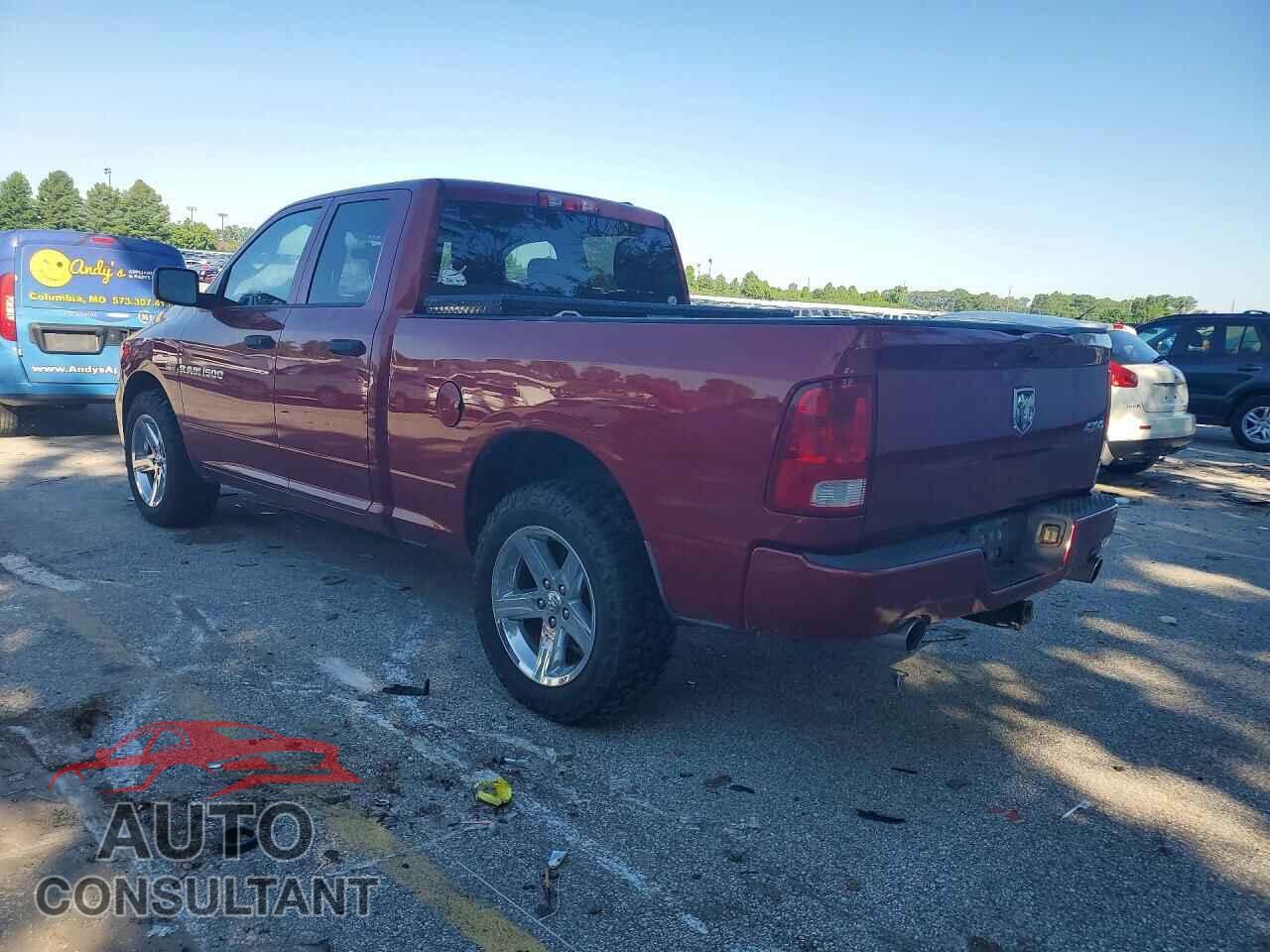 DODGE RAM 1500 2012 - 1C6RD7FTXCS165138