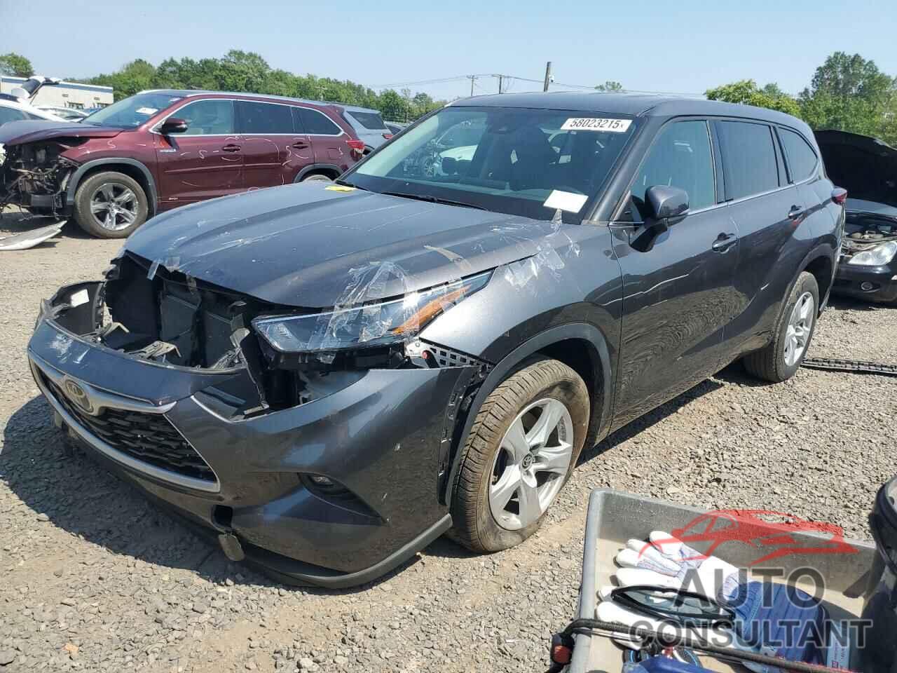 TOYOTA HIGHLANDER 2022 - 5TDZZRAH0NS092091