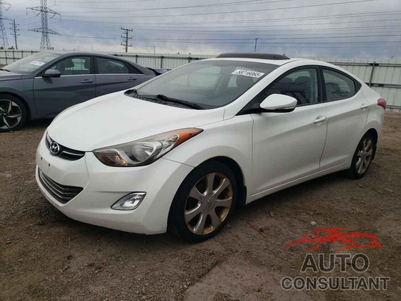 HYUNDAI ELANTRA 2012 - 5NPDH4AEXCH130600