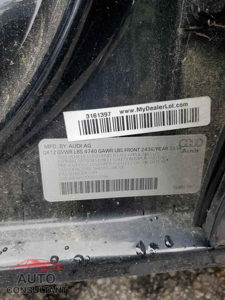 AUDI A4 2013 - WAUAFAFL3DN011056