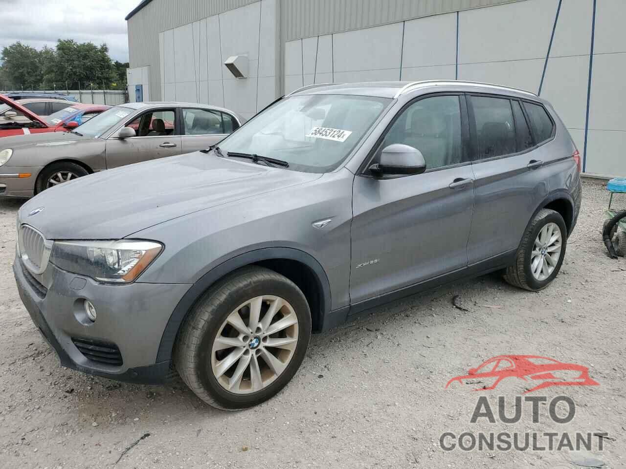 BMW X3 2016 - 5UXWX9C52G0D89186