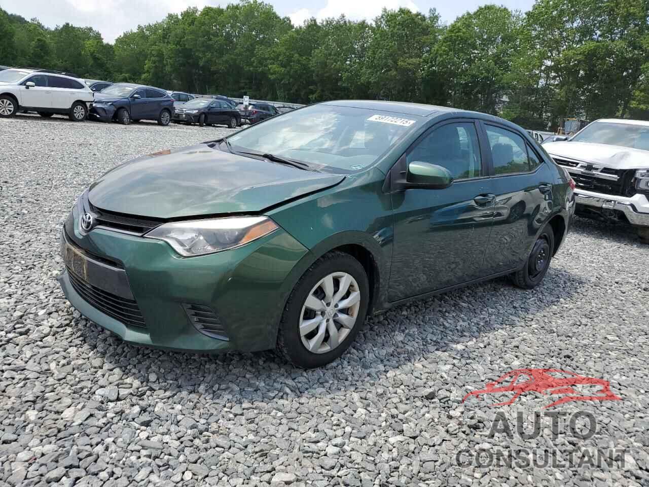 TOYOTA COROLLA 2015 - 2T1BURHE7FC248276