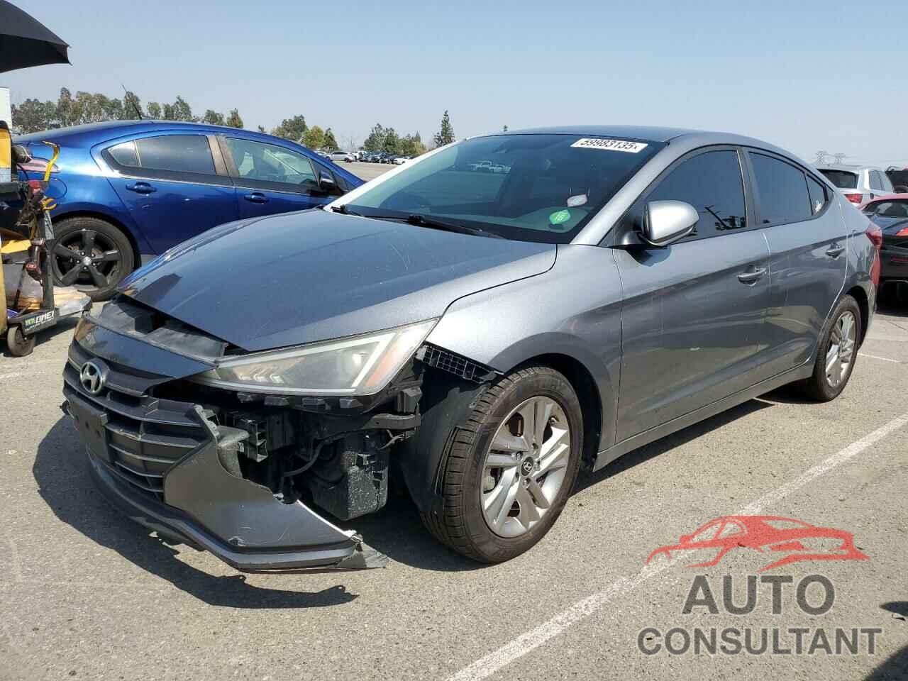 HYUNDAI ELANTRA 2019 - KMHD84LF3KU814961