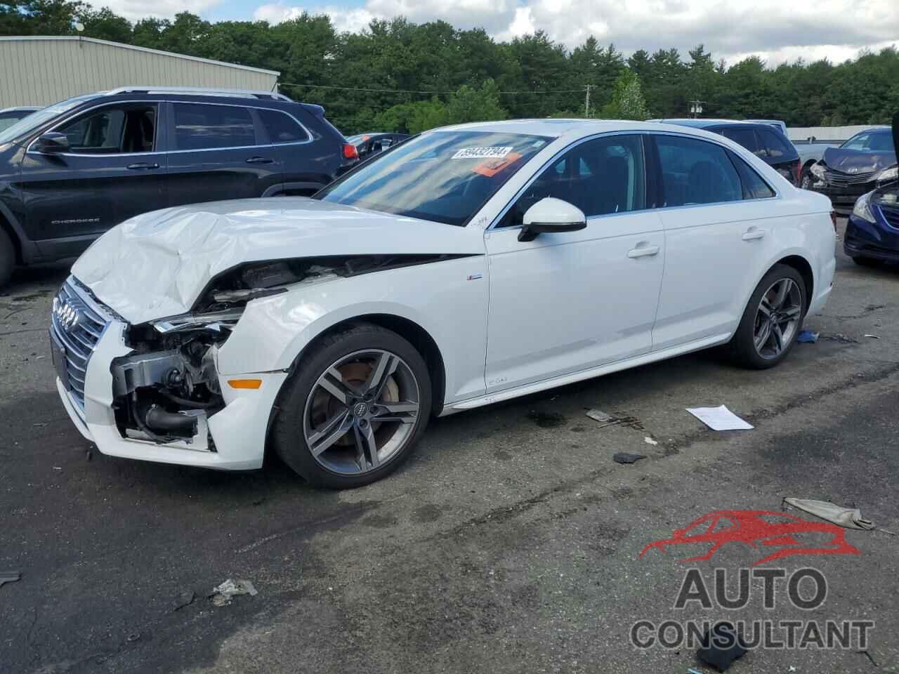 AUDI A4 2018 - WAUENAF44JA124367