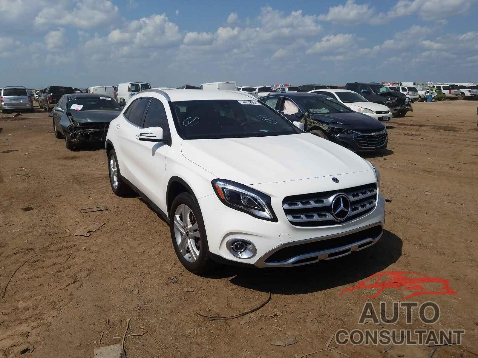 MERCEDES-BENZ GLA-CLASS 2020 - WDCTG4EB0LU023053