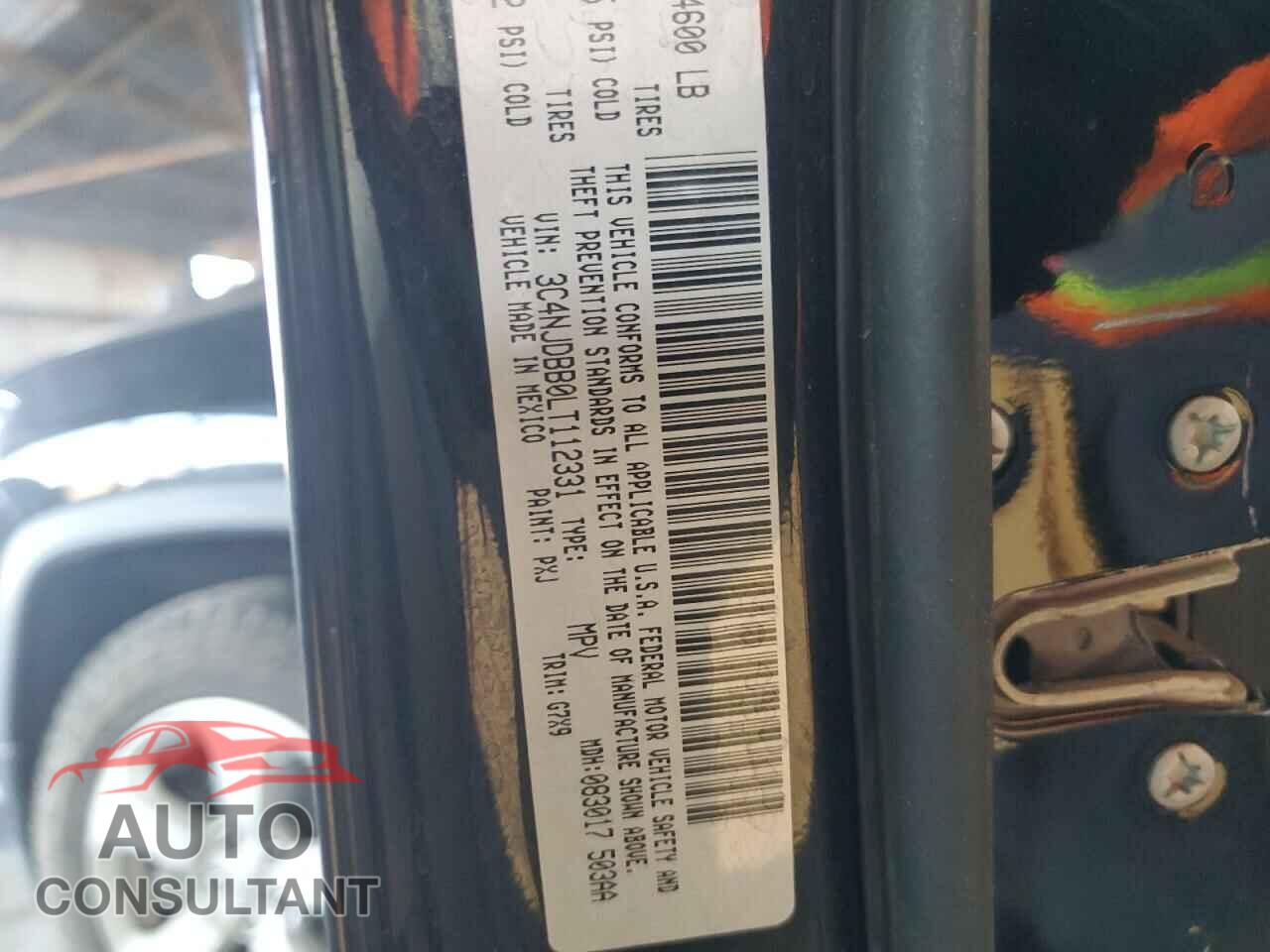 JEEP COMPASS 2020 - 3C4NJDBB0LT112331