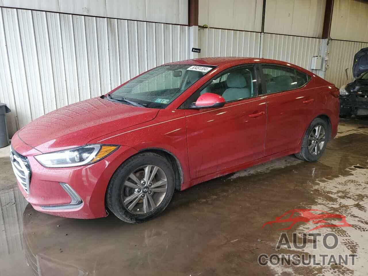 HYUNDAI ELANTRA 2017 - KMHD84LF9HU225809