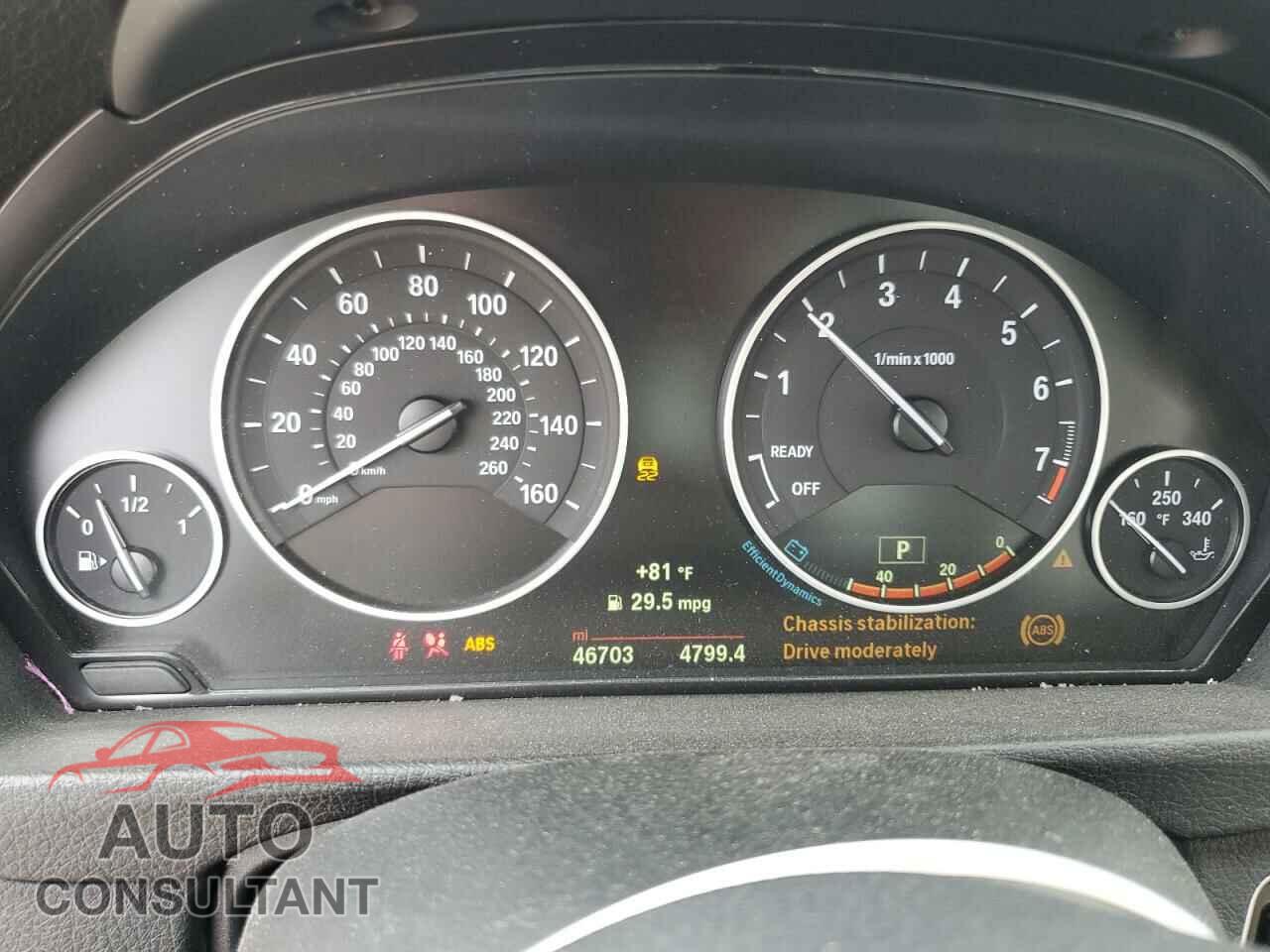 BMW 3 SERIES 2015 - WBA3B1G55FNT64017
