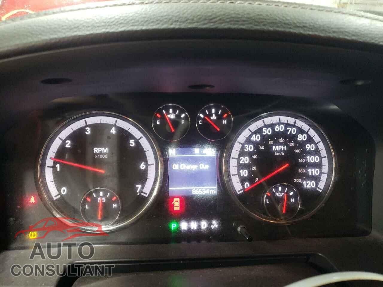 DODGE RAM 1500 2012 - 1C6RD7NT9CS304516