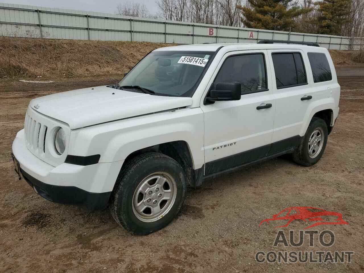 JEEP PATRIOT 2016 - 1C4NJRBB3GD573130