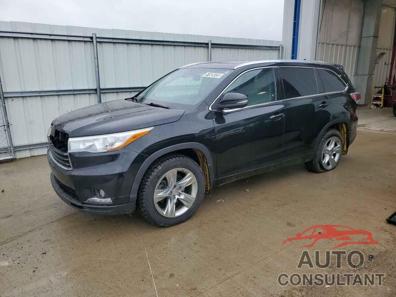 TOYOTA HIGHLANDER 2014 - 5TDDKRFH8ES038190