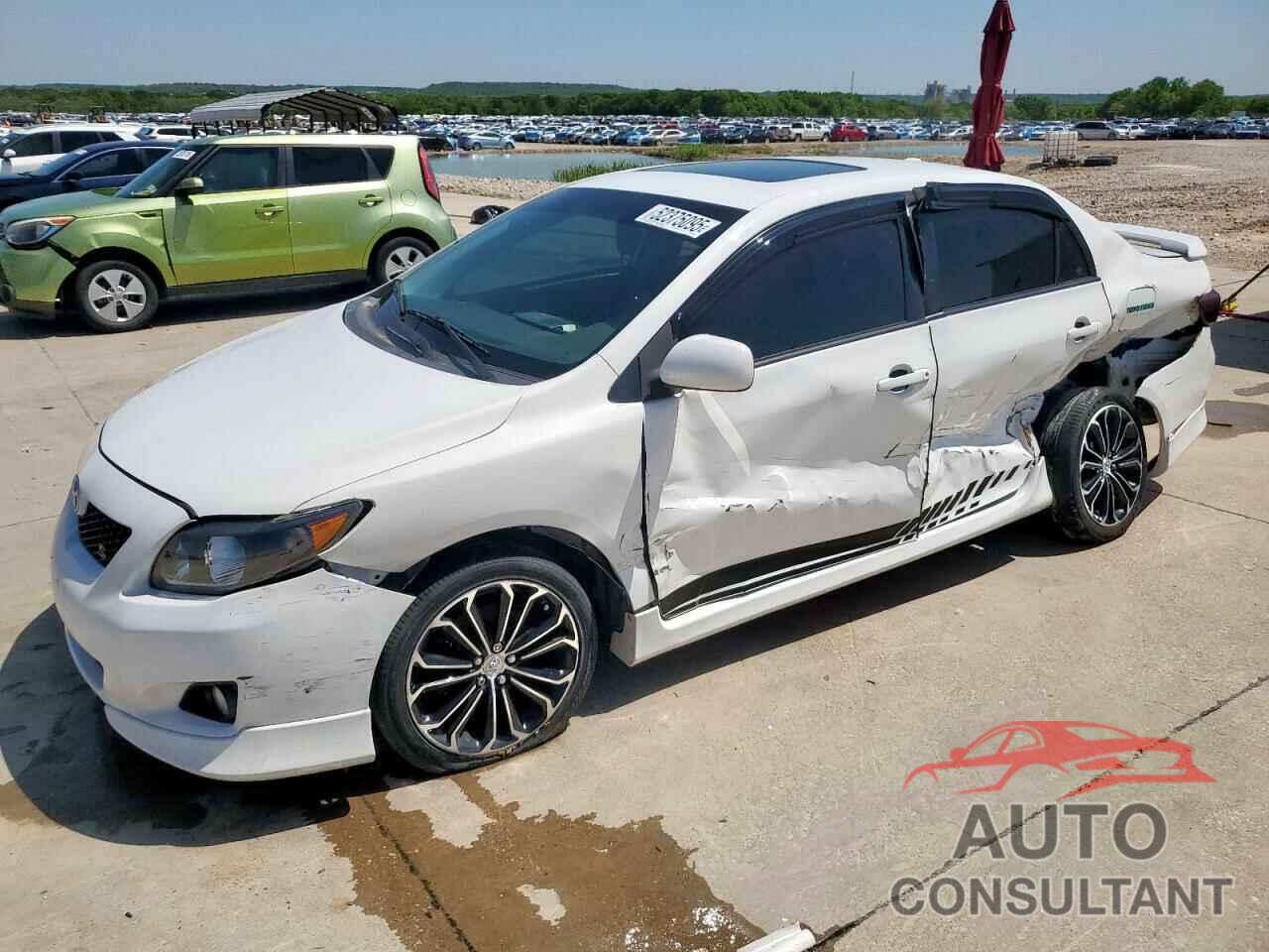 TOYOTA COROLLA 2009 - 1NXBU40E39Z160553