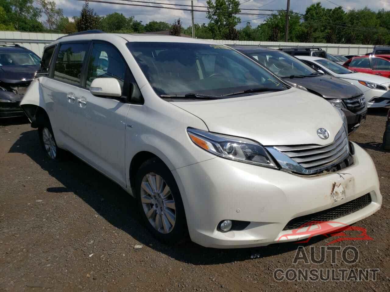 TOYOTA SIENNA 2016 - 5TDDK3DC7GS138546