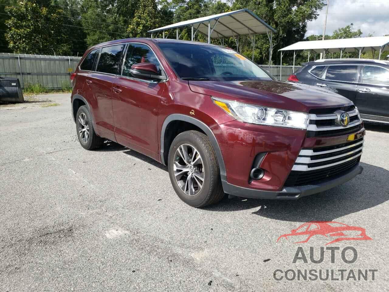 TOYOTA HIGHLANDER 2018 - 5TDZARFH0JS041426