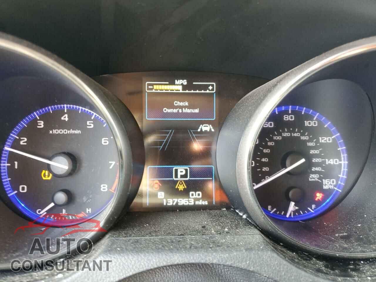 SUBARU OUTBACK 2019 - 4S4BSETC1K3346531