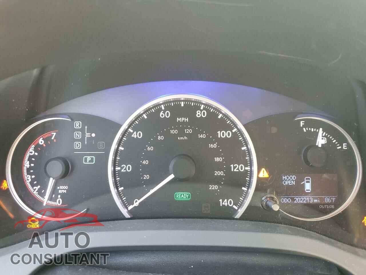 LEXUS CT 200 2011 - JTHKD5BH3B2029978