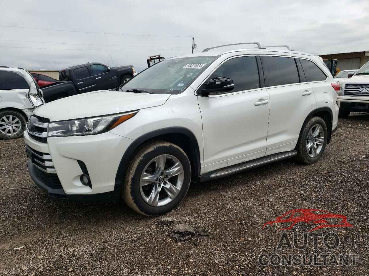 TOYOTA HIGHLANDER 2018 - 5TDYZRFH4JS286945