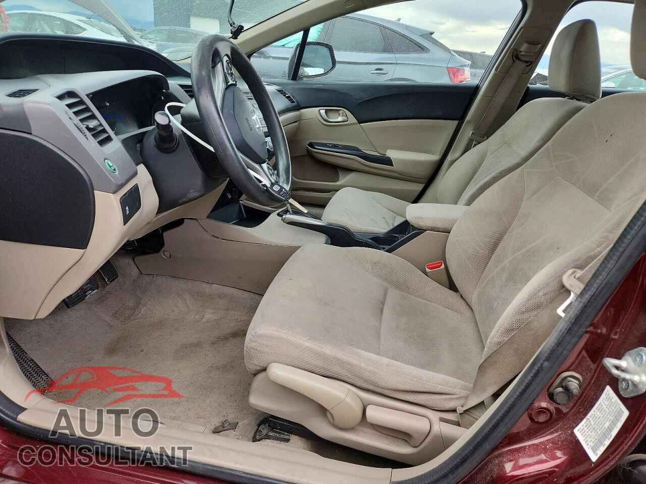 HONDA CIVIC 2012 - 19XFB2F58CE057979