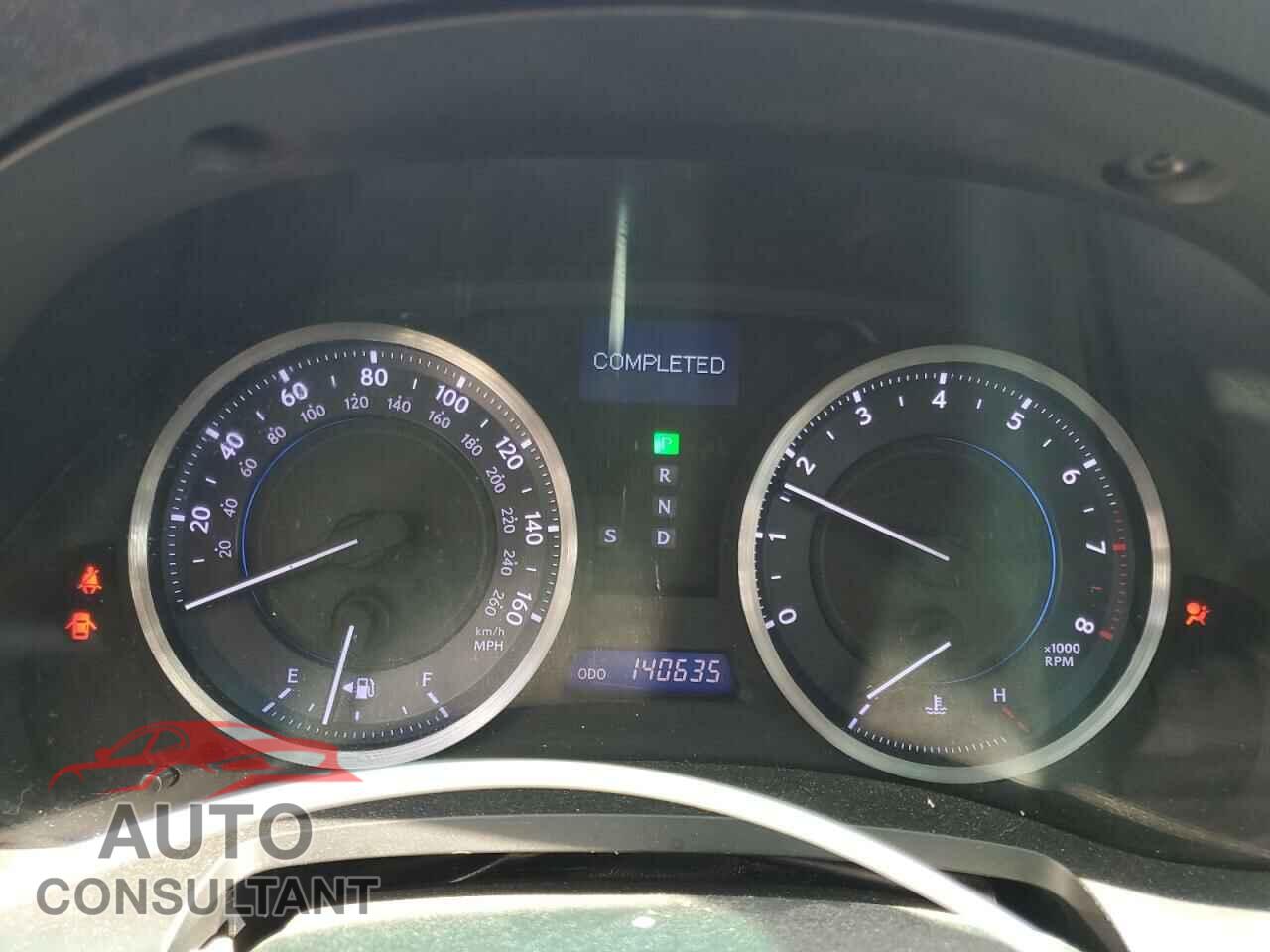 LEXUS IS 2012 - JTHCF5C26C5054494