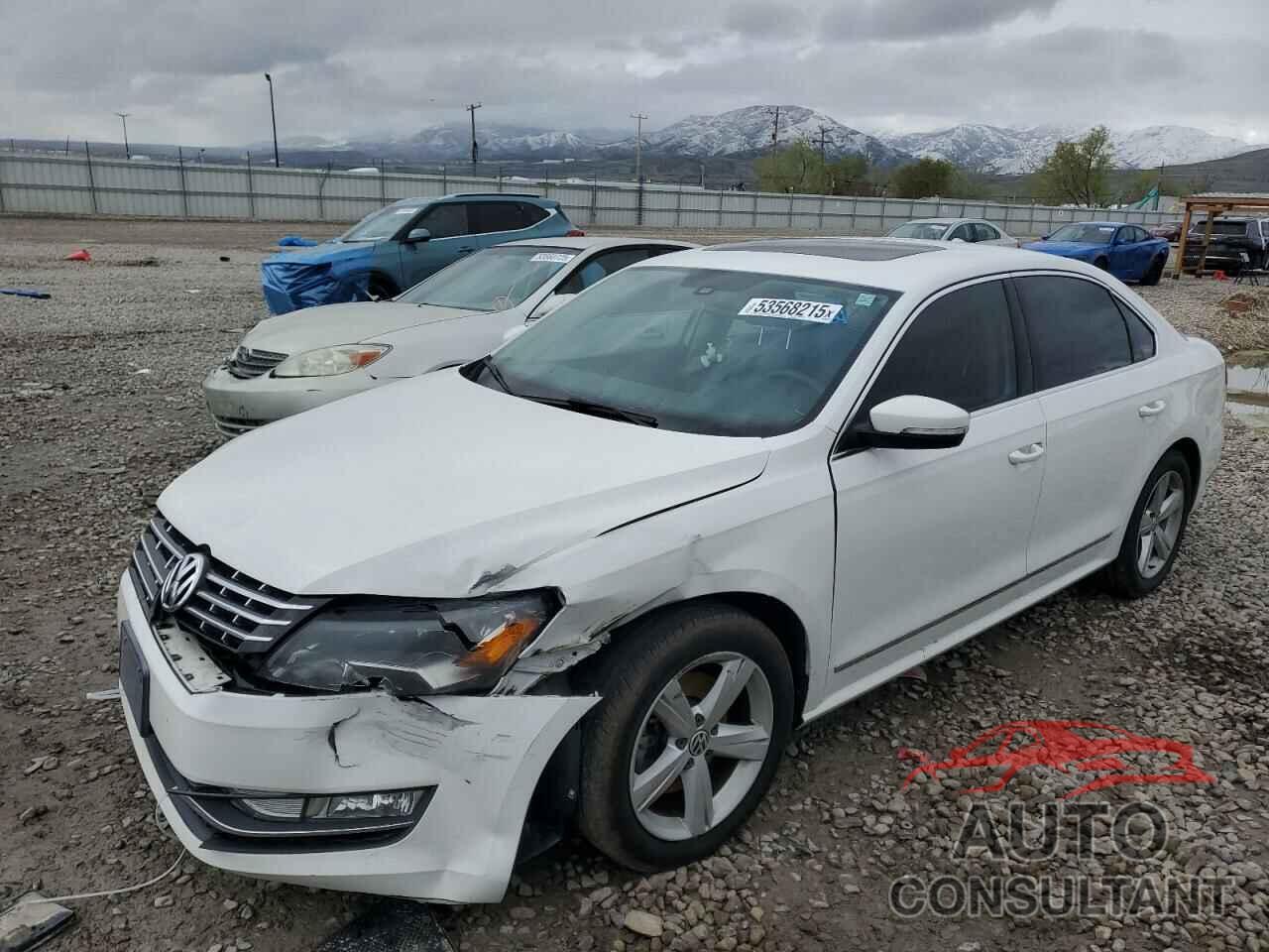 VOLKSWAGEN PASSAT 2014 - 1VWCN7A38EC048316