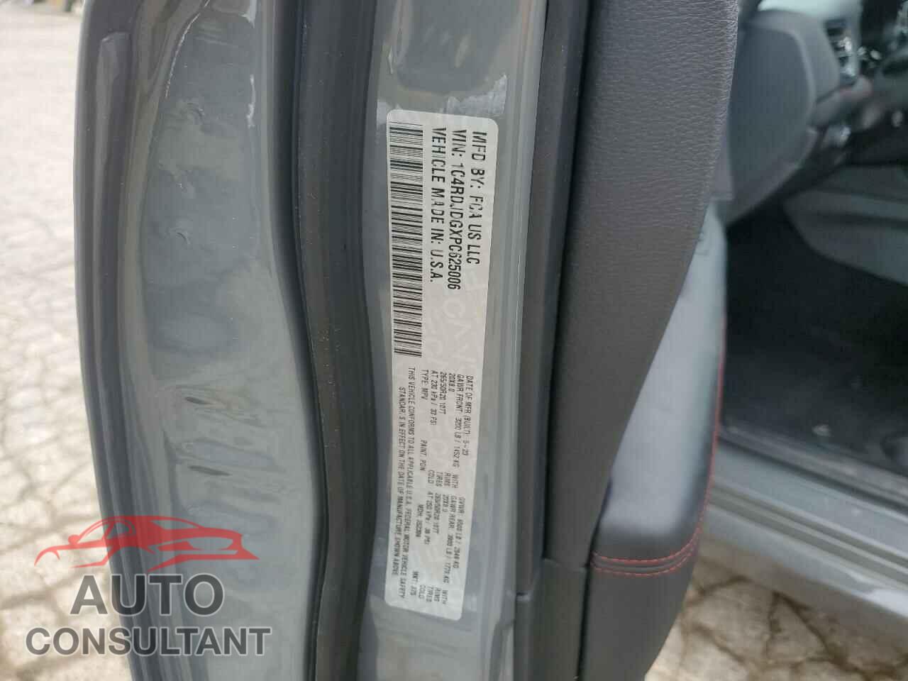 DODGE DURANGO 2023 - 1C4RDJDGXPC625006